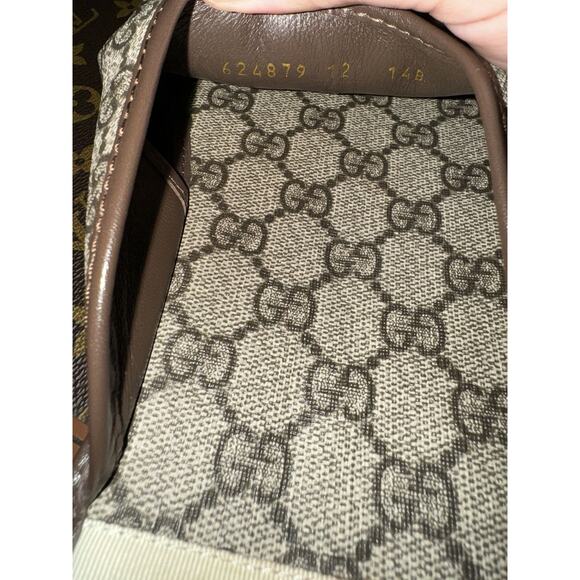 NWOT COA Gucci GG Supreme Leather Slip-on W/ Dust Bags - Picture 11 of 16